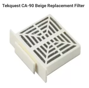 Tekquest Rush Hampton Ductless Fan CA-90 Beige Replacement Filter - Picture 1 of 1