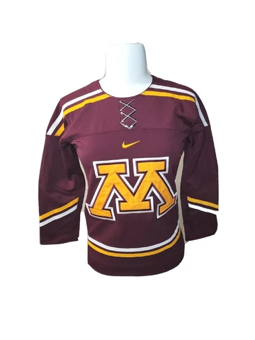 Vtg Nike Team Boys Youth S Minnesota Golden Gophers NCAA Jersey Cover