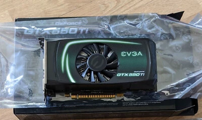 EVGA NVidia GTX 550 Ti GPU 2GB GDDR5 Graphics Card DirectX 11 2xDVI miniHDMI - Image 1 of 4