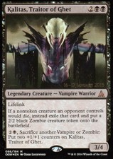 Kalitas, Traitor of ghet Foil | NM | Pre Promos | Magic MTG