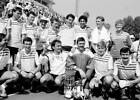 The Bronze Medal Winning Uk Team Pose For A Group Photo 1984 Oympics Old Photo