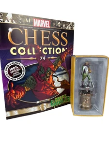Eaglemoss Chess Piece #74 Green Goblin Black King New in box with magazine - Picture 1 of 10