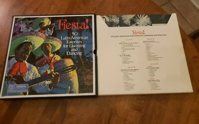 Fiesta! 50 Latin-American Favorites For Listening And Dancing 4LP Box Set Reader - Image 1 of 4