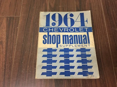 1964 Chevrolet Shop Manual Supplement ST 30 Original Vintage - Image 1 of 4