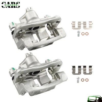 Par de pinzas de freno traseras CKm con soporte para Kia Forte Koup 2010 2011 2012 2013 Foto 1 de 2