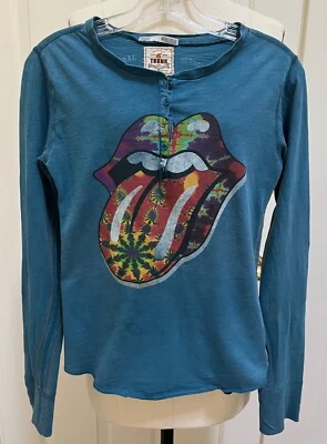 Camisa rara 2006 Trunk LTD edición limitada 1000 Rolling Stones lengua L/S talla pequeña Foto 1 de 4