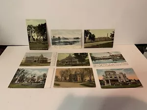 9 Early Postcards, Fairfield, Maine, 1906, 1907, etc. - Picture 1 of 6