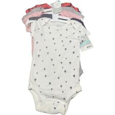 NEW Carters Baby Boy One Piece Bodysuit 4-Pack  Sz 6 Months