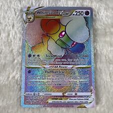 Pokémon Brilliant Stars Whimsicott VStar Full Art Rainbow Secret Rare 175/172