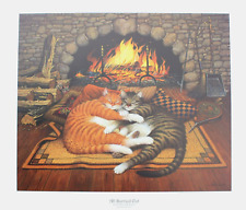 Charles Wysocki Hand Signed Numbered Limited Edition All Burned Out Cats 2000