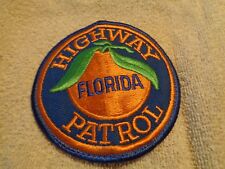 FLORIDA HIGHWAY PATROL  uniform sleeve shoulder patch M9