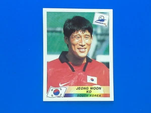 Sticker Panini WC France 98 n.348 Jeong Woon Ko South Korea - Imagen 1 de 1