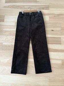 Pantalón Pana Alex Mill Marrón Pierna Recta Talla 6 tiro Medio, 100% Algodón - Imagen 1 de 19