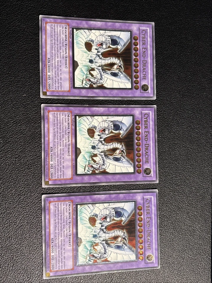 1x Yugioh Cyber End Dragon CRV-EN036 DE036 Ultimate Rare 1st Edition HP German - Image 1 of 4