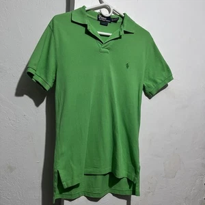 Polo Ralph Lauren Herren Poloshirt S Custom Fit Grün Smart Freizeit Sportlich Büro - Bild 1 von 11