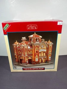 Lemax Porzellan beleuchtetes Haus GRAND JUNCTION STATION Weihnachten 2001 15568 - Bild 1 von 6