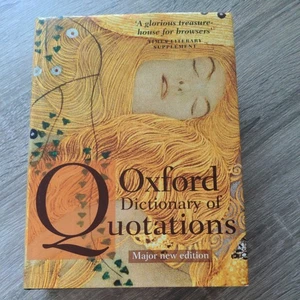Oxford Dictionary of Quotations by Elizabeth Knowles (2009, Hardcover) - Picture 1 of 4
