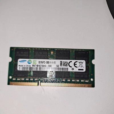 Memoria RAM SAMSUNG M471B1G73BH0-CK0 SODIMM DDR3 8Gb DDR3-1600 PC3-12800S - Immagine 1 di 2