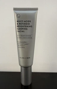 Allies of Skin Multi Acids & Retinoid Sleeping Facial 1.7 oz NIB Exp 2026 - Picture 1 of 5