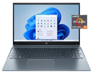 NUEVO HP Pavilion 15-eh1052wm, 15.6'' FHD, AMD Ryzen 5-5500U, 8GB RAM, 512GB SSD - Imagen 1 de 6