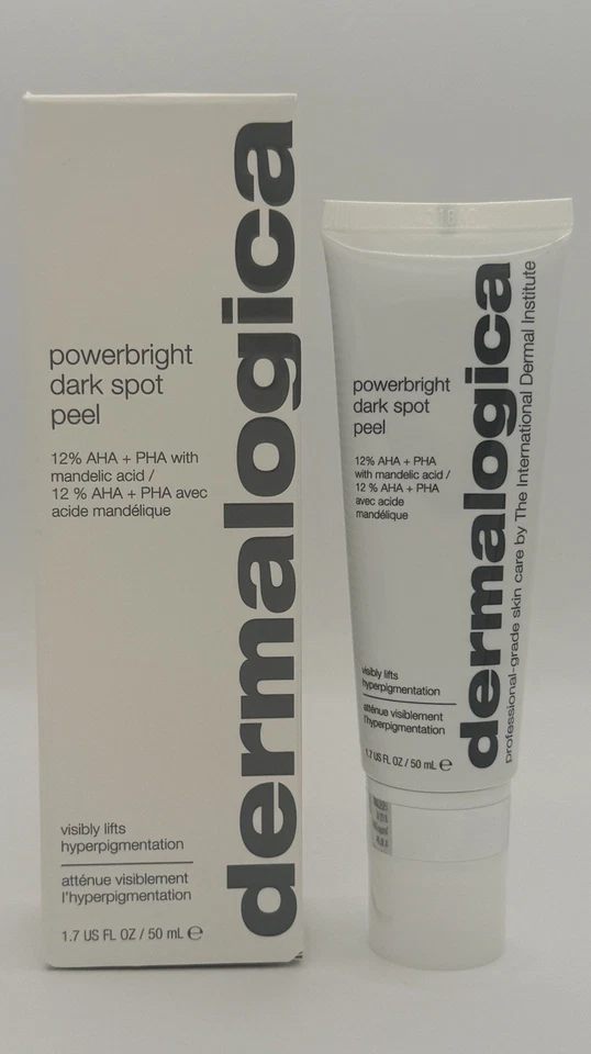 Dermalogica Powerbright Peeling de manchas oscuras 12 % AHA+PHA 1,7 fl oz/50 ml nuevo en caja Foto 1 de 4