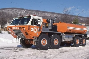 Wiconisco PA 1988 Oshkosh 8x8 Brush Fire Unit - Fire Apparatus Slide - Bild 1 von 1
