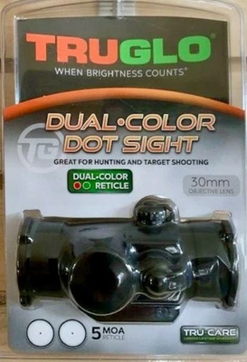 Mira de puntos TruGlo TG8030DB doble color verde/rojo 5 MOA Foto 1 de 4