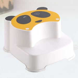  Toddler Stepping Stool Cute Child for Kitchen Hand Washing Footstool - Picture 1 of 11