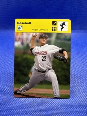 2005 Leaf - Sportscasters Roger Clemens #42 Yellow 07/25 - Image 1 of 2