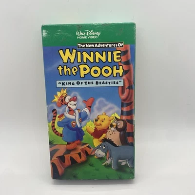 Winnie The pooh The New Adventures of Winnie the Pooh King of the Beasties VHS 7 - Image 1 of 4