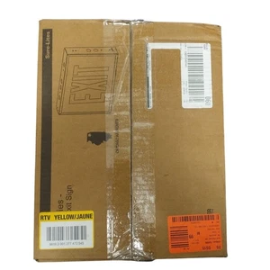 Ausstiegsschild CHX71 Notfall integrierte LED Leuchte Stahl Allzweck weiß 60Hz - Bild 1 von 9