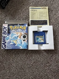Pokémon Blue - Nintendo Game Boy - Boxed with manual Long Play Time - Picture 1 of 7