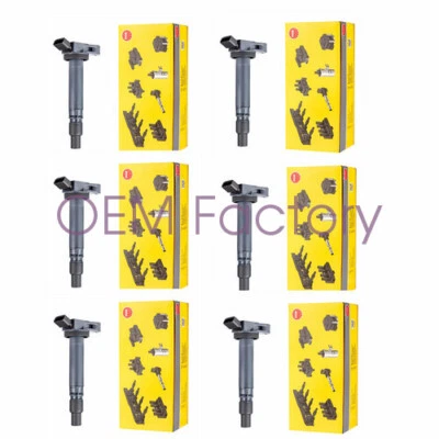 OEM 90919A2002 NGK Ignition Coils for LEXUS GS350 IS300 Toyota TACOMA HIGHLANDER - Image 1 of 4