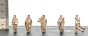 para soldados chinos del EPL de 3R revestimiento de color arena 1/72 figuras modelo preconstruido - Imagen 1 de 5