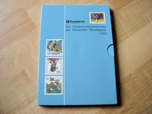 BRD Bund Jahrbuch 1992 komplett mit allen Marken + SD = Jahreszusammenstellung - Bild 1 von 1