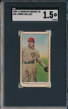 1909-11 E90-1 AMERICAN CARAMEL CO. - BOBBY WALLACE - SGC 1.5 FR (SVSC)
