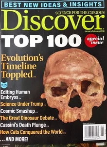 DISCOVER MAGAZINE, SCIENCE FOR THE CURIOUS, JAN/FEBRUARY 2018 SPECIAL ISSUE - Picture 1 of 1