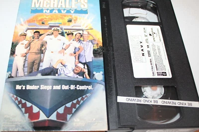McHales Navy (VHS 1997) Tom Arnold, David Alan Grier, Tim Curry, Dean Stockwell - Image 1 of 2