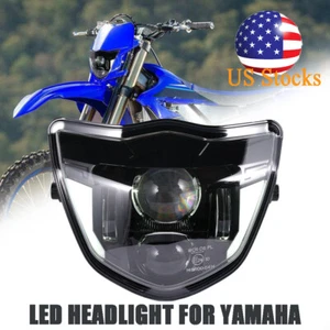 LED Head Light Headlamp DRL For Yamaha WR250F WR450F WR250R WR450R 2013+ - Picture 1 of 9