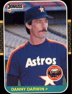 1987 Donruss Baseball #508 Danny Darwin