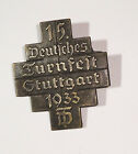 Odznaka 15. Niemiecki Turnfest Stuttgart 1933 Aich Gemünd
