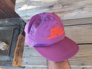 Vintage Dr. Pepper Purple Snapback Hat Soda Pop Advertise Collect Decor Apparel - Picture 1 of 9