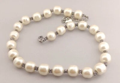 3 items: CAROLEE 18in Faux-Pearl 13mm Baroque Necklace , MONET & CAROLEE BONUS - Image 1 of 4