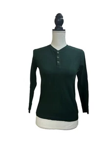 Tommy Bahama Youth Dark Green Henley Shirt M(7/8) - Picture 1 of 4