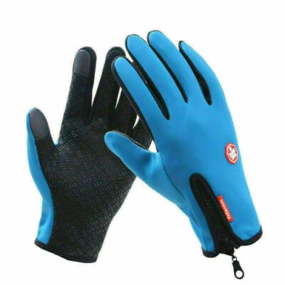 Guantes deportivos impermeables a prueba de viento con pantalla para hombre y mujer Guantes de invierno Reino Unido Foto 1 de 4