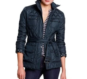 Banana Republic Utility Prarie Arbeitsmantel Steppjacke mit Gürtel True Navy XS - Bild 1 von 11