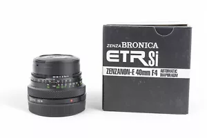 Zenza Bronica Zenzanon E II MC 40mm 1:4 obiettivo lens CLA'd Serviced UNUSED - Foto 1 di 11
