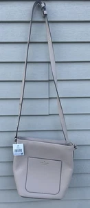 Kate Spade Neu mit Etikett Elsie Bucket Bag beige Damen Handtasche LTHR klassische Umhängetasche - Bild 1 von 8