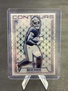 2024 Panini Phoenix Fútbol Azul Contornos Malik Nabers CON-MNS 3/25 - Imagen 1 de 2