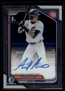 π₯ππ 2024 Bowman Draft #CPA-AA Ariel Armas Chrome Prospect Autographs - Picture 1 of 2
